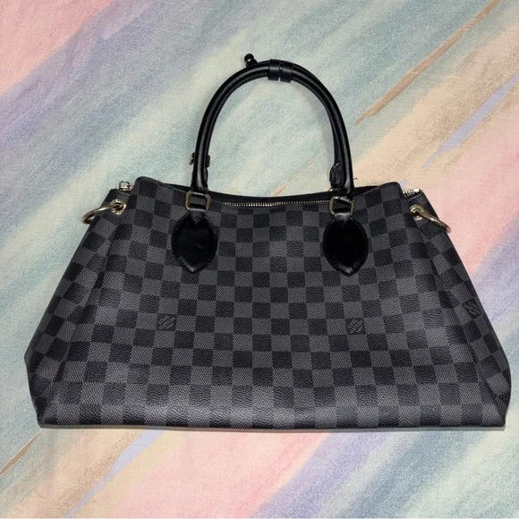 Bag Damier black gray lv soft leather good quality - Picture 4 of 11